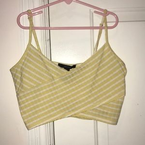 Yellow Crop Top